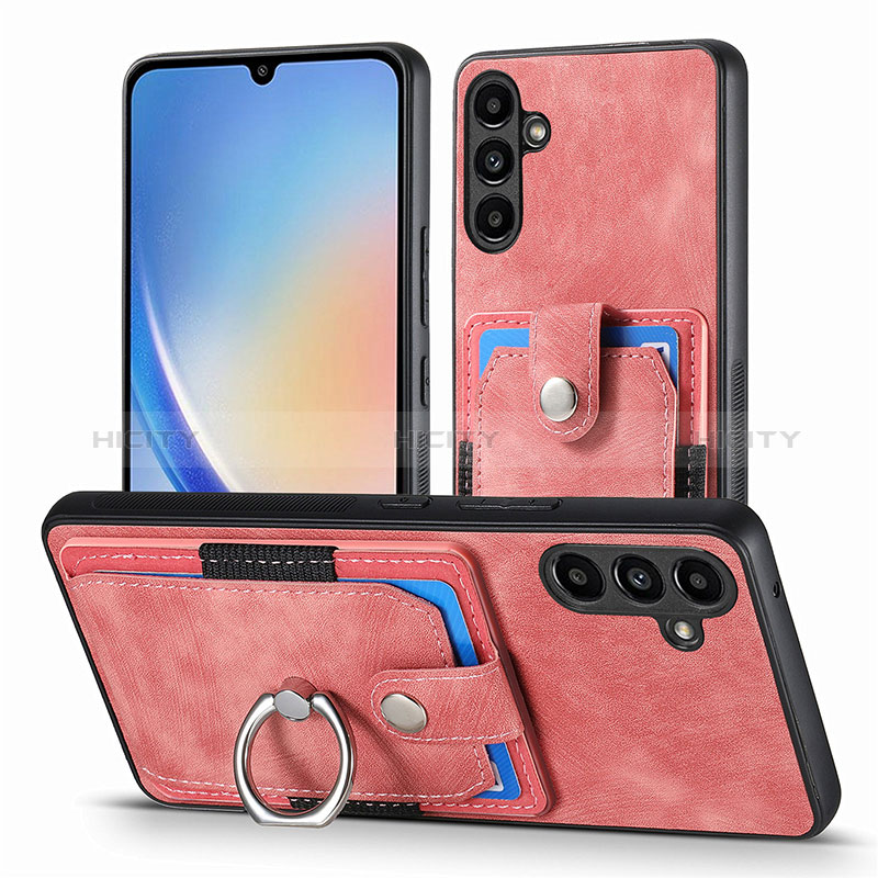 Funda Silicona Goma de Cuero Carcasa SD7 para Samsung Galaxy A34 5G