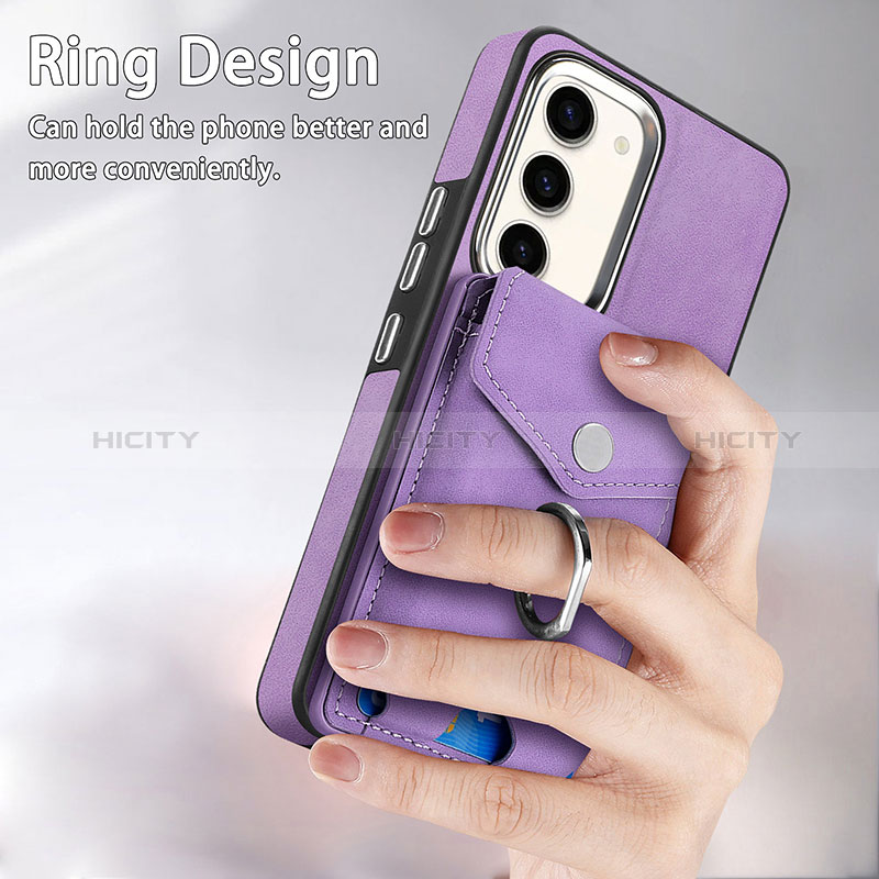 Funda Silicona Goma de Cuero Carcasa SD7 para Samsung Galaxy S23 Plus 5G