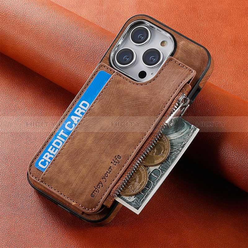 Funda Silicona Goma de Cuero Carcasa SD8 para Apple iPhone 13 Pro Max