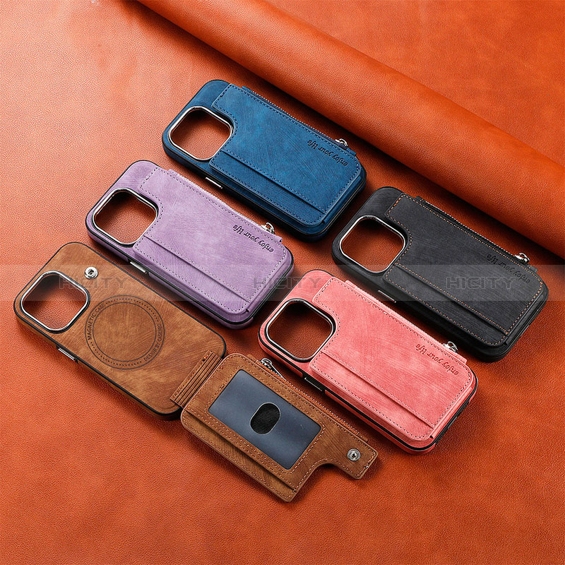 Funda Silicona Goma de Cuero Carcasa SD9 para Apple iPhone 15