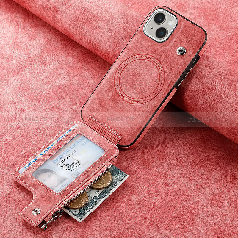 Funda Silicona Goma de Cuero Carcasa SD9 para Apple iPhone 15