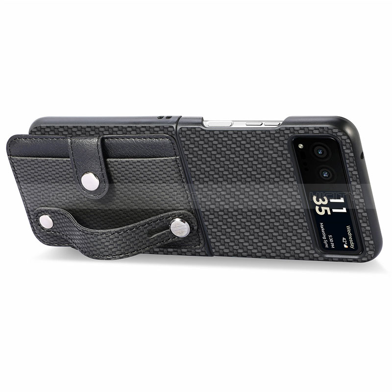 Funda Silicona Goma de Cuero Carcasa SD9 para Motorola Moto Razr 40 5G