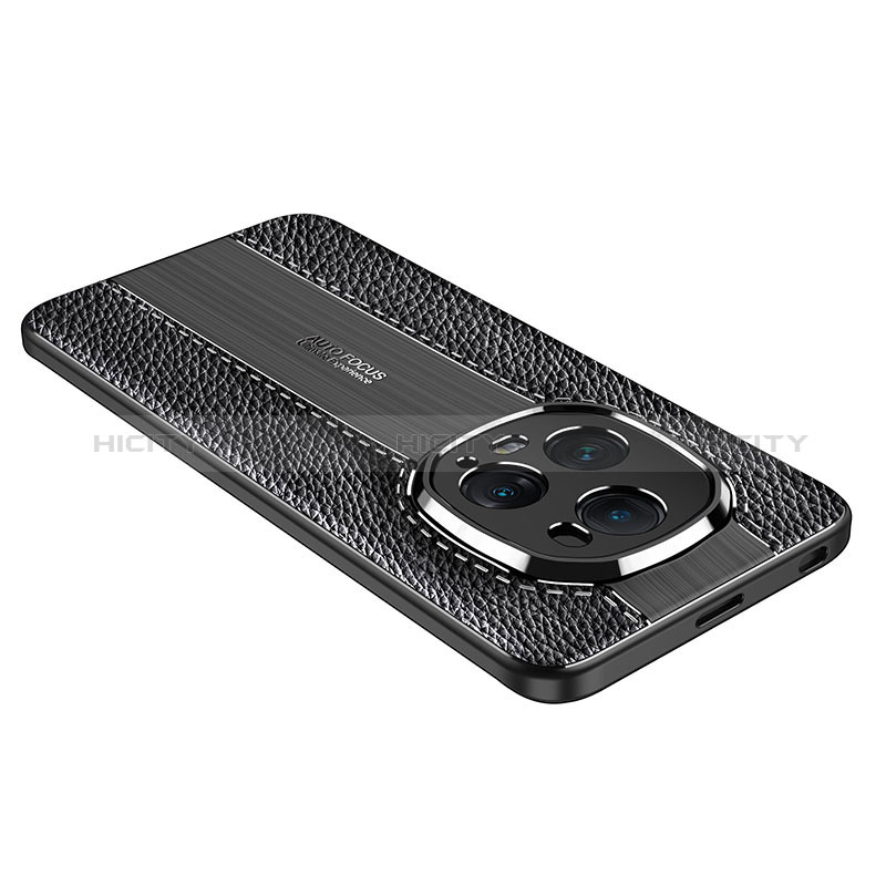 Funda Silicona Goma de Cuero Carcasa WL1 para Huawei Honor Magic5 Ultimate 5G