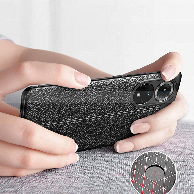 Funda Silicona Goma de Cuero Carcasa WL1 para Huawei Nova 9