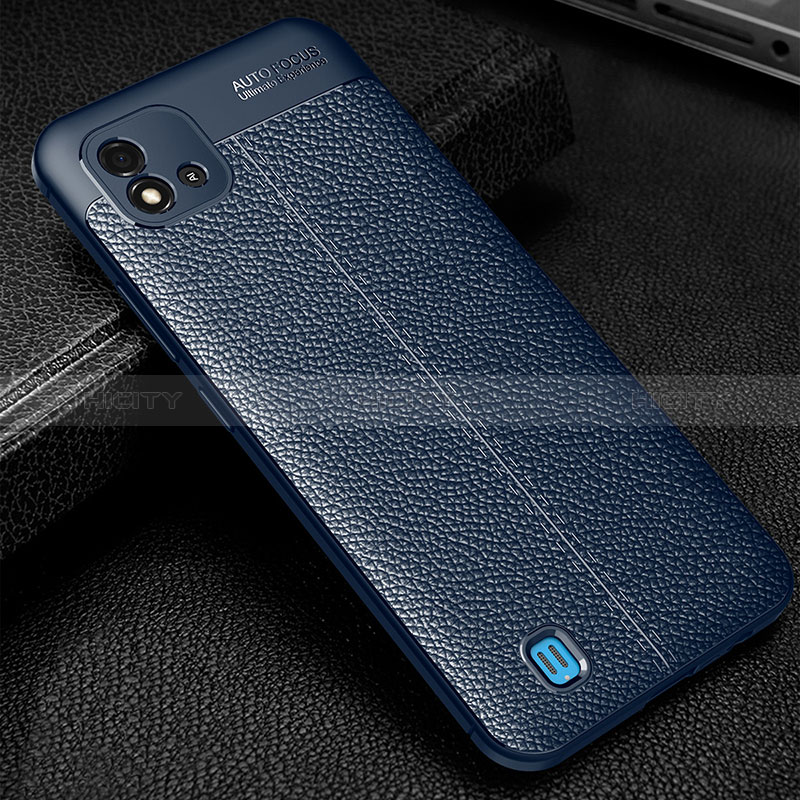 Funda Silicona Goma de Cuero Carcasa WL1 para Realme C20A