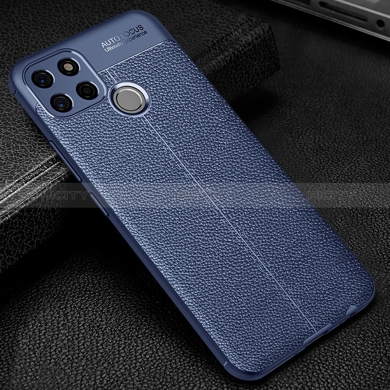 Funda Silicona Goma de Cuero Carcasa WL1 para Realme C25S