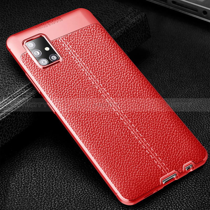 Funda Silicona Goma de Cuero Carcasa WL1 para Samsung Galaxy A51 4G