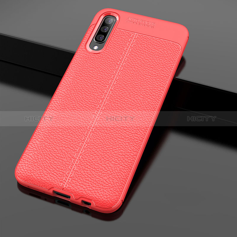 Funda Silicona Goma de Cuero Carcasa WL1 para Samsung Galaxy A70