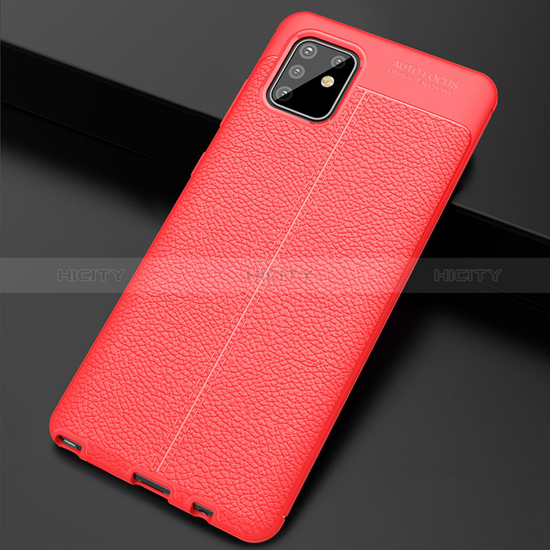 Funda Silicona Goma de Cuero Carcasa WL1 para Samsung Galaxy A81