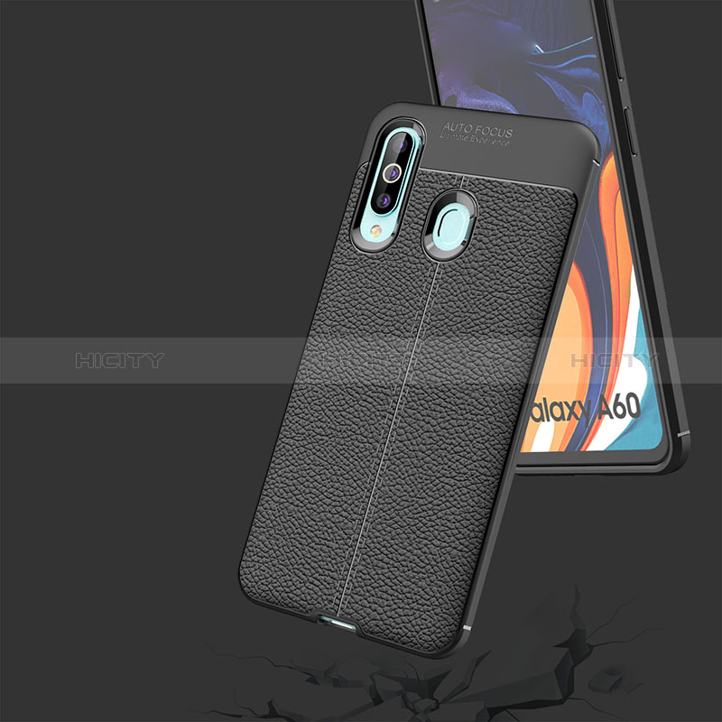 Funda Silicona Goma de Cuero Carcasa WL1 para Samsung Galaxy M40