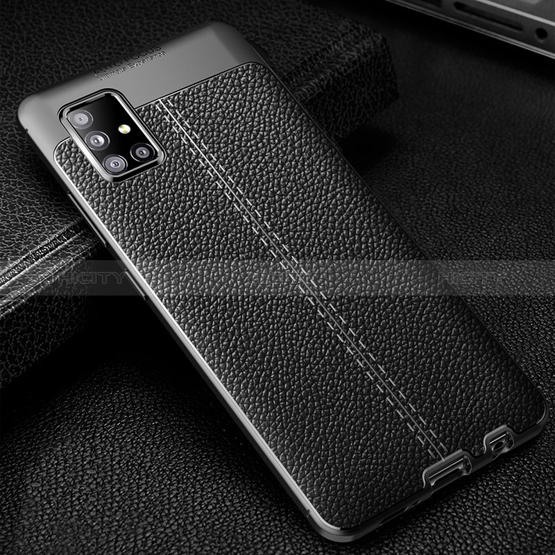 Funda Silicona Goma de Cuero Carcasa WL1 para Samsung Galaxy M40S