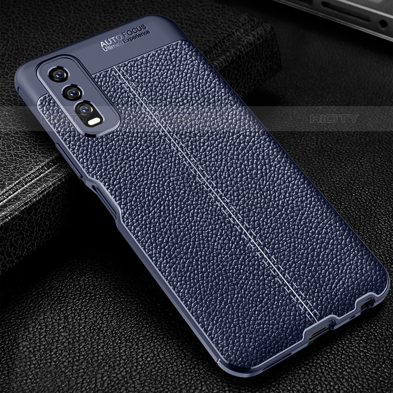 Funda Silicona Goma de Cuero Carcasa WL1 para Vivo iQOO U1