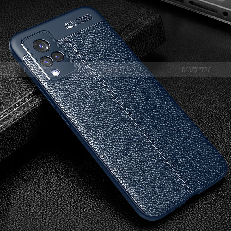 Funda Silicona Goma de Cuero Carcasa WL1 para Vivo V21s 5G