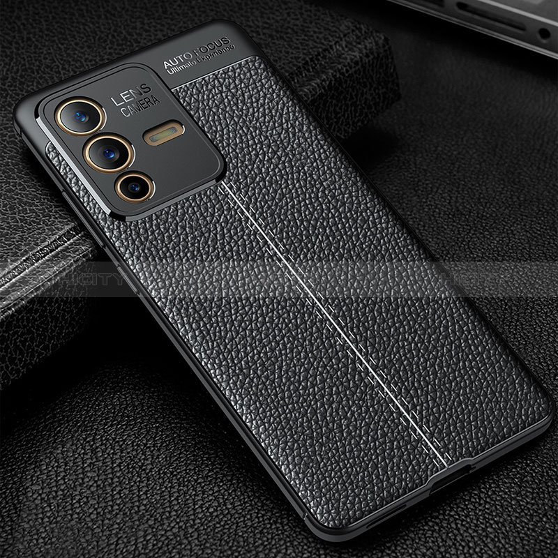 Funda Silicona Goma de Cuero Carcasa WL1 para Vivo V23 Pro 5G