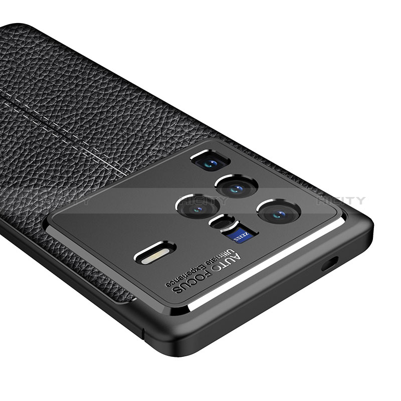 Funda Silicona Goma de Cuero Carcasa WL1 para Vivo X80 Pro 5G