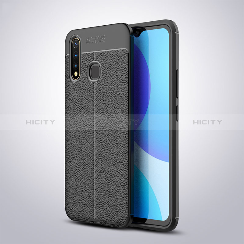 Funda Silicona Goma de Cuero Carcasa WL1 para Vivo Y19