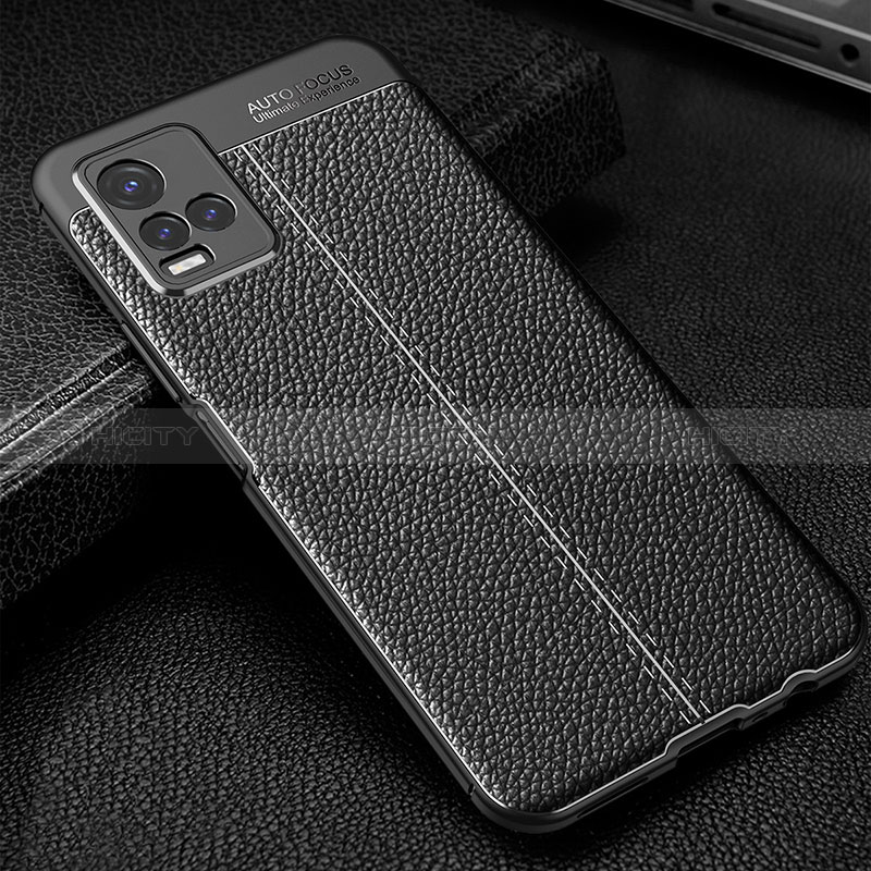 Funda Silicona Goma de Cuero Carcasa WL1 para Vivo Y21