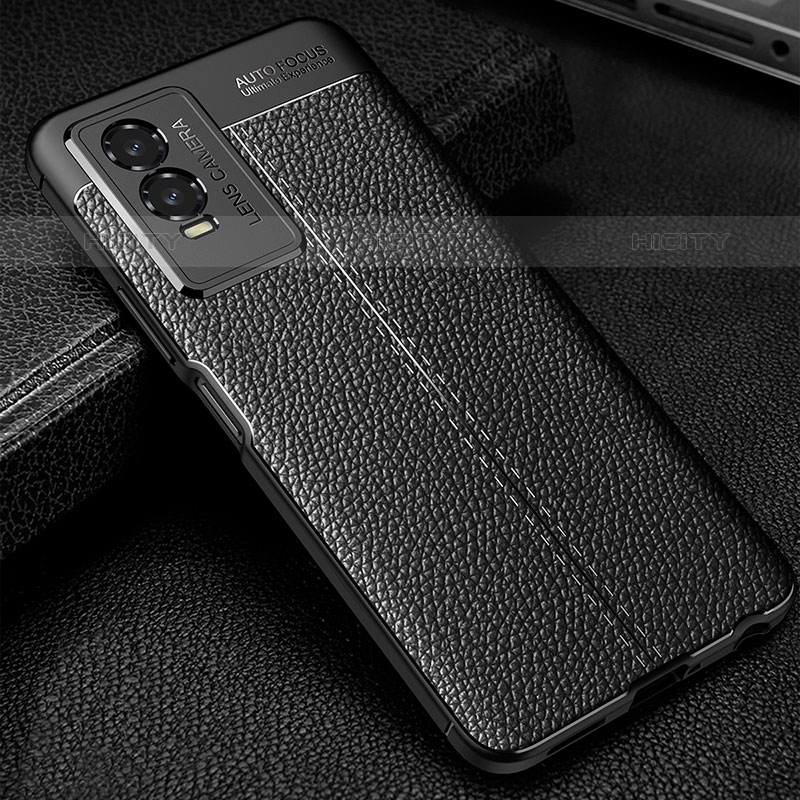 Funda Silicona Goma de Cuero Carcasa WL1 para Vivo Y74s 5G