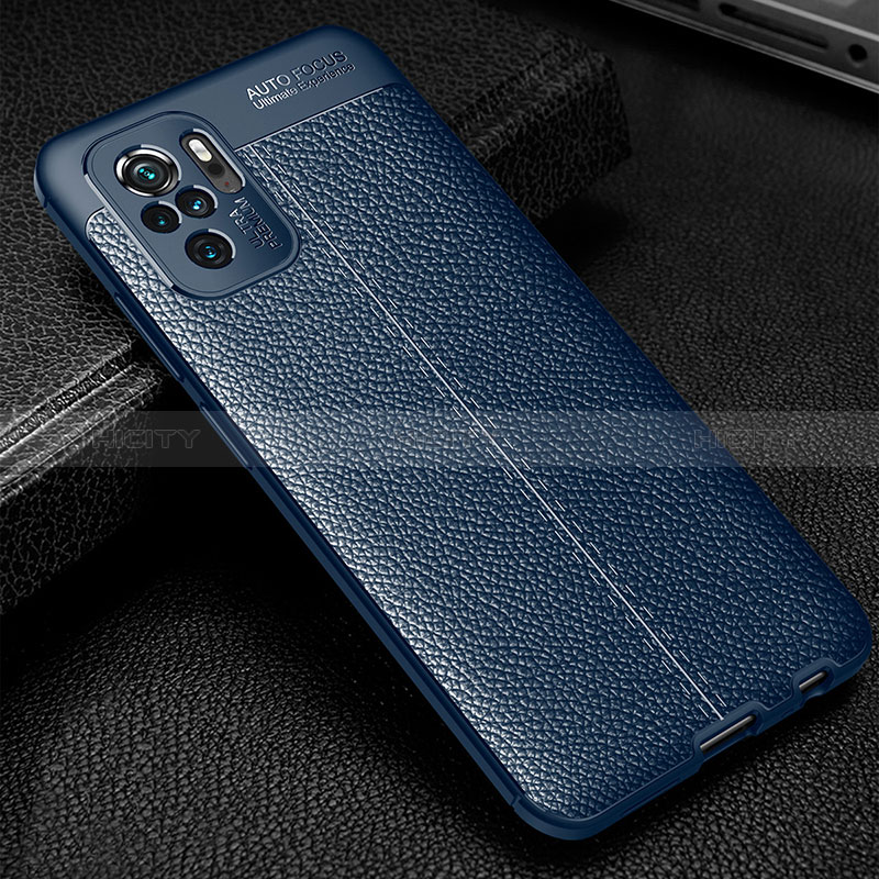 Funda Silicona Goma de Cuero Carcasa WL1 para Xiaomi Poco M5S