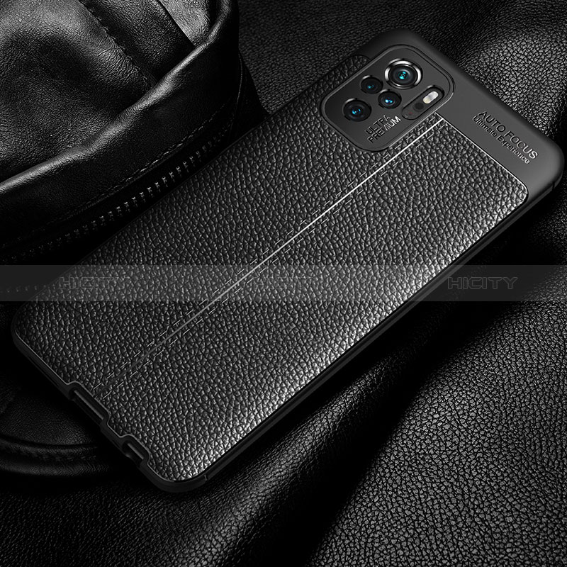 Funda Silicona Goma de Cuero Carcasa WL1 para Xiaomi Poco M5S