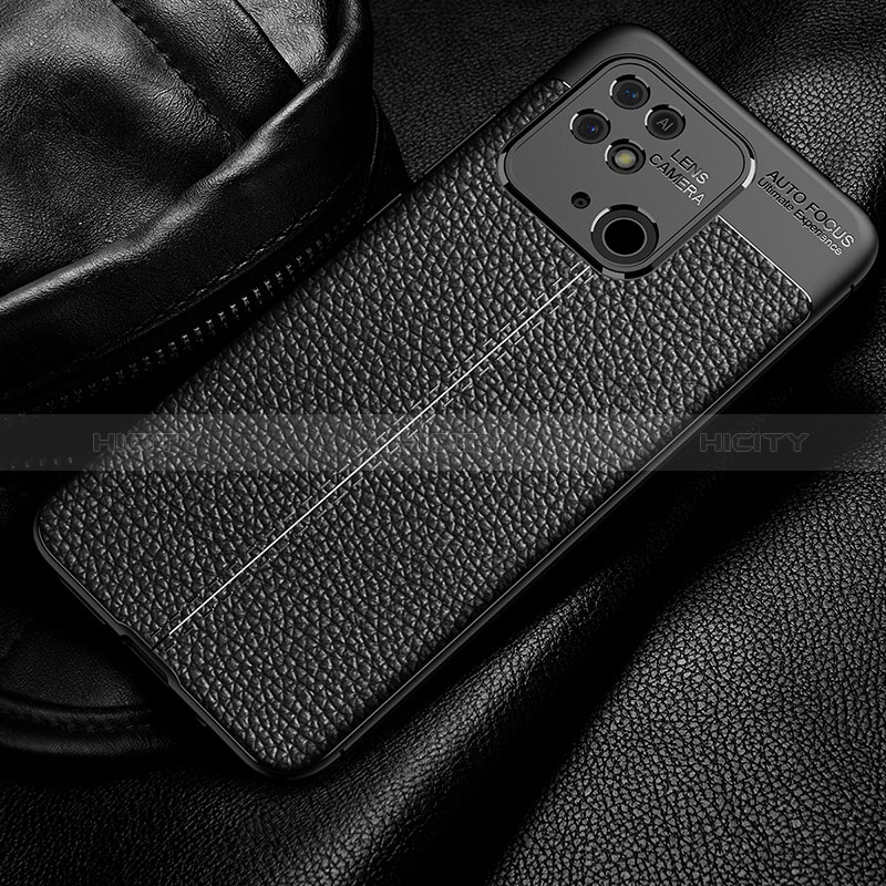 Funda Silicona Goma de Cuero Carcasa WL1 para Xiaomi Redmi 10 India