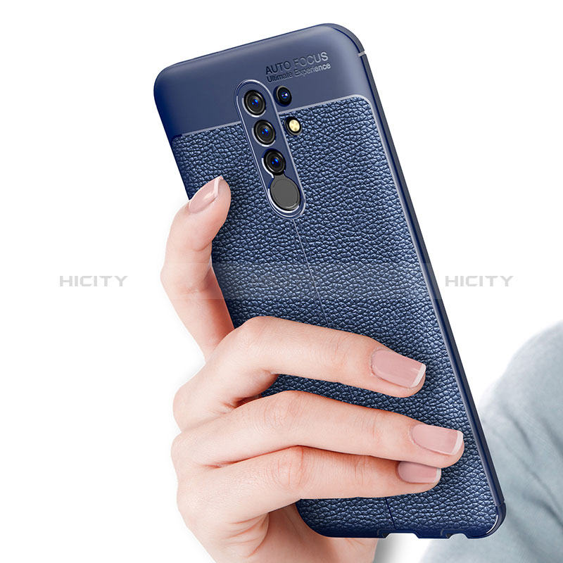 Funda Silicona Goma de Cuero Carcasa WL1 para Xiaomi Redmi 9