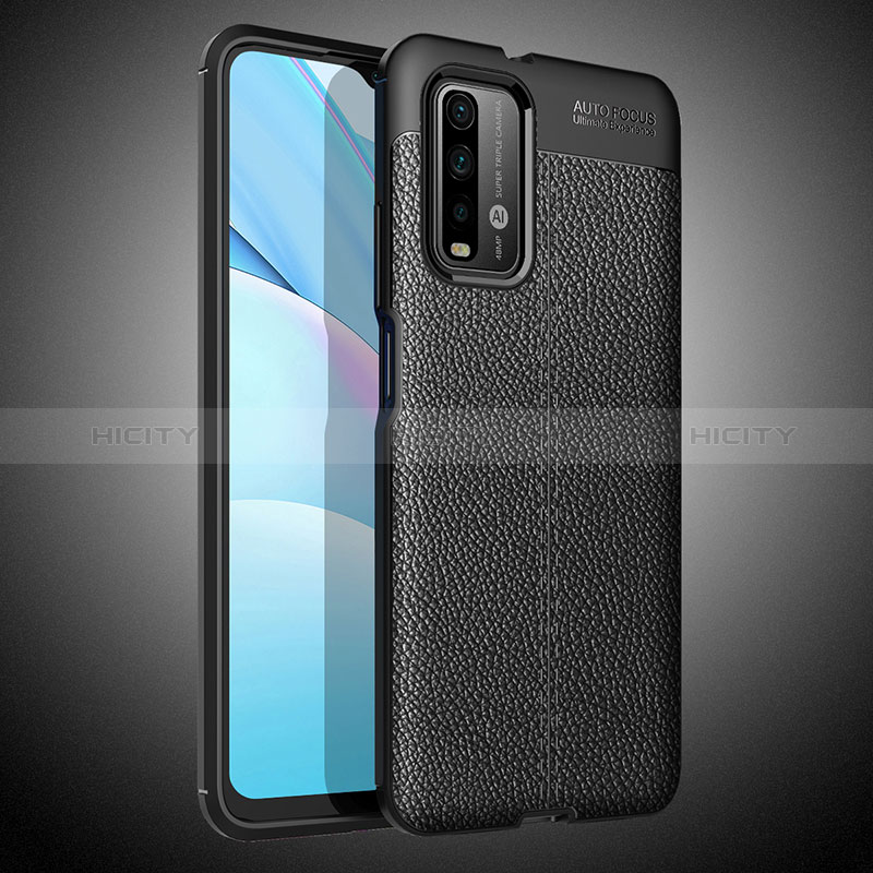 Funda Silicona Goma de Cuero Carcasa WL1 para Xiaomi Redmi 9 Power