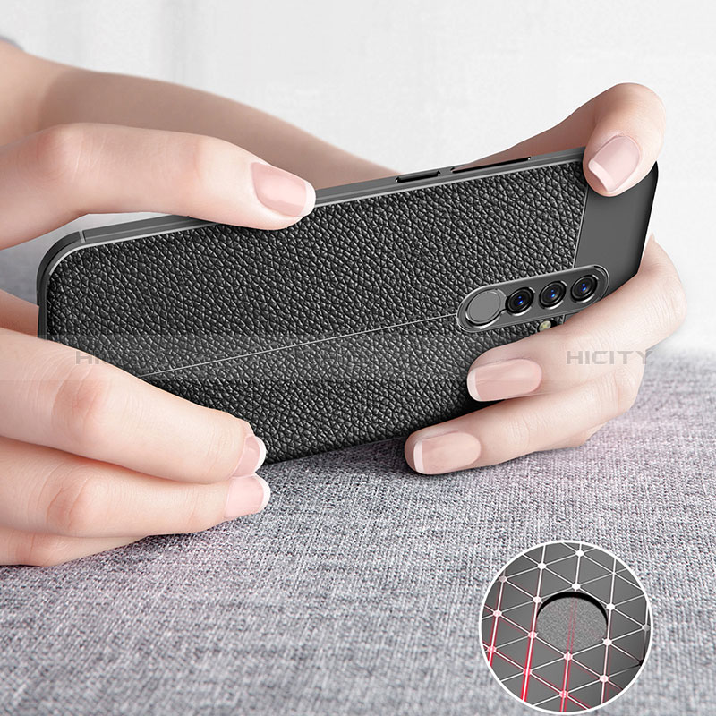 Funda Silicona Goma de Cuero Carcasa WL1 para Xiaomi Redmi 9 Prime India