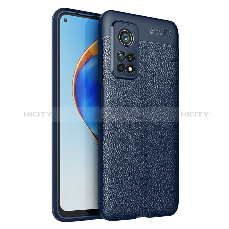 Funda Silicona Goma de Cuero Carcasa WL1 para Xiaomi Redmi K30S 5G Azul