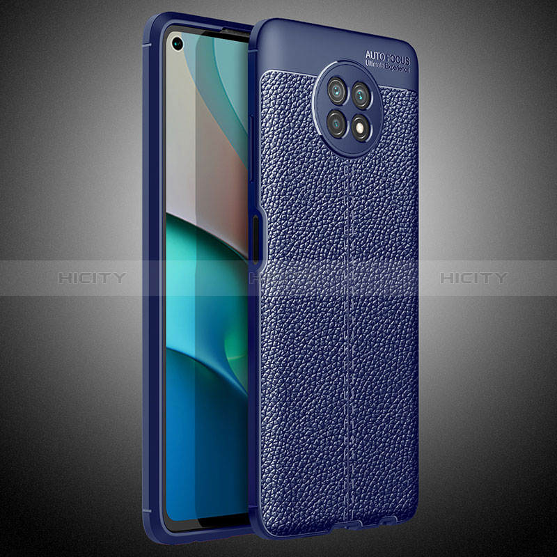 Funda Silicona Goma de Cuero Carcasa WL1 para Xiaomi Redmi Note 9 5G