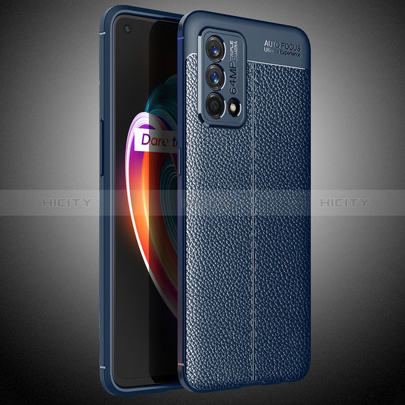 Funda Silicona Goma de Cuero Carcasa WL2 para Realme GT Master 5G Azul