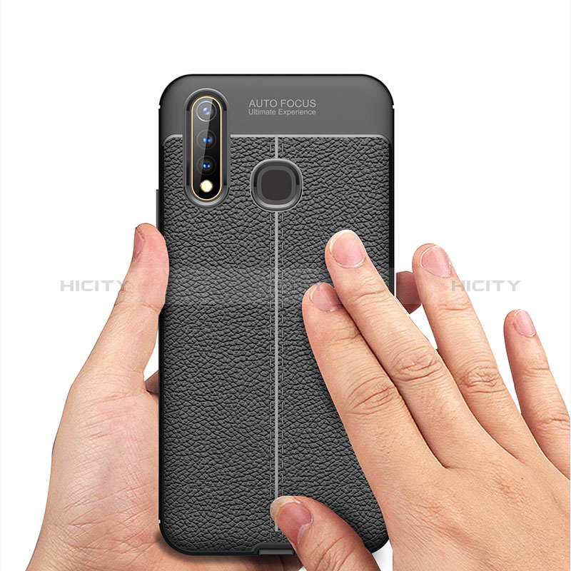 Funda Silicona Goma de Cuero Carcasa WL2 para Vivo Y19