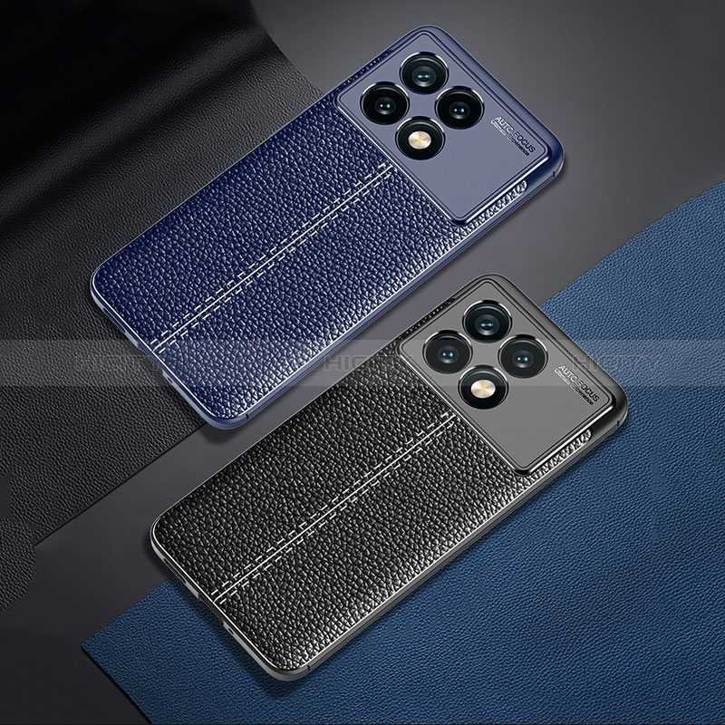 Funda Silicona Goma de Cuero Carcasa WL2 para Xiaomi Redmi K70 5G