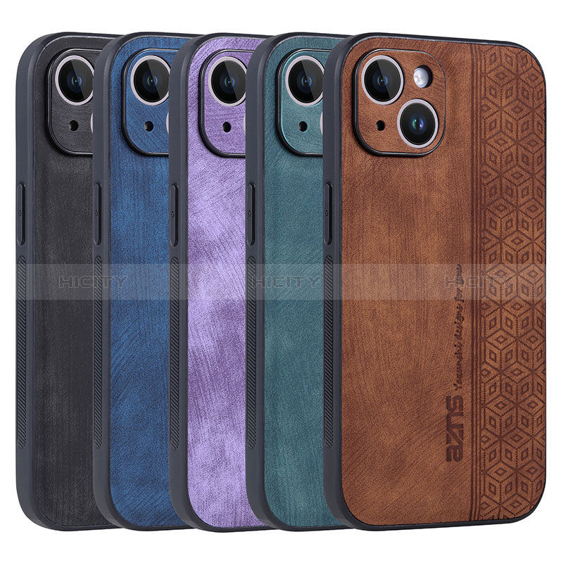 Funda Silicona Goma de Cuero Carcasa YZ1 para Apple iPhone 14 Pro