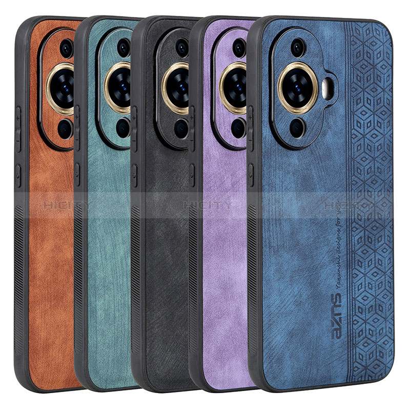 Funda Silicona Goma de Cuero Carcasa YZ1 para Huawei Nova 11