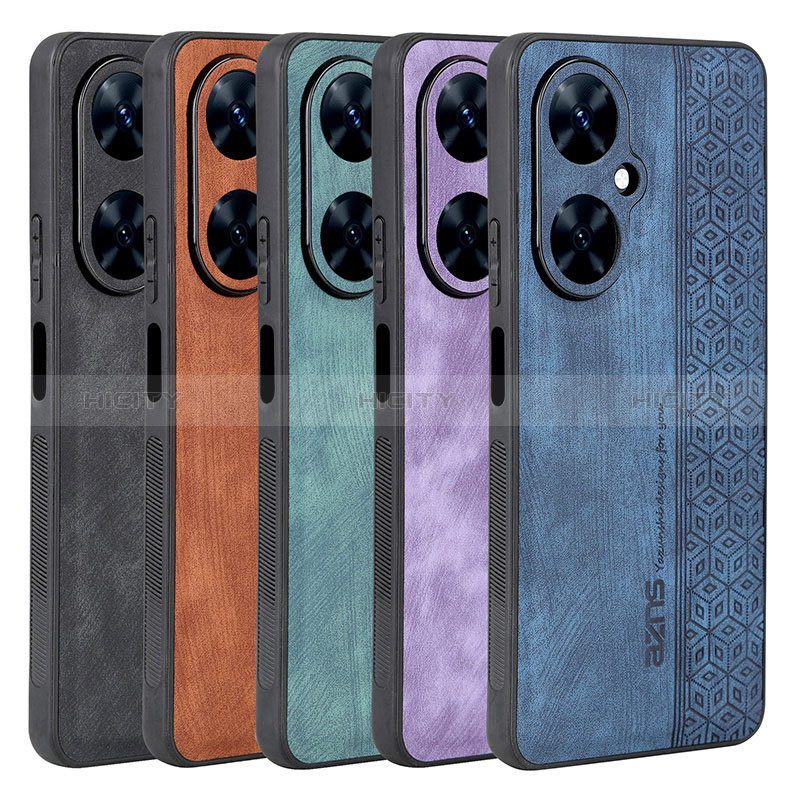 Funda Silicona Goma de Cuero Carcasa YZ1 para Huawei Nova 11i