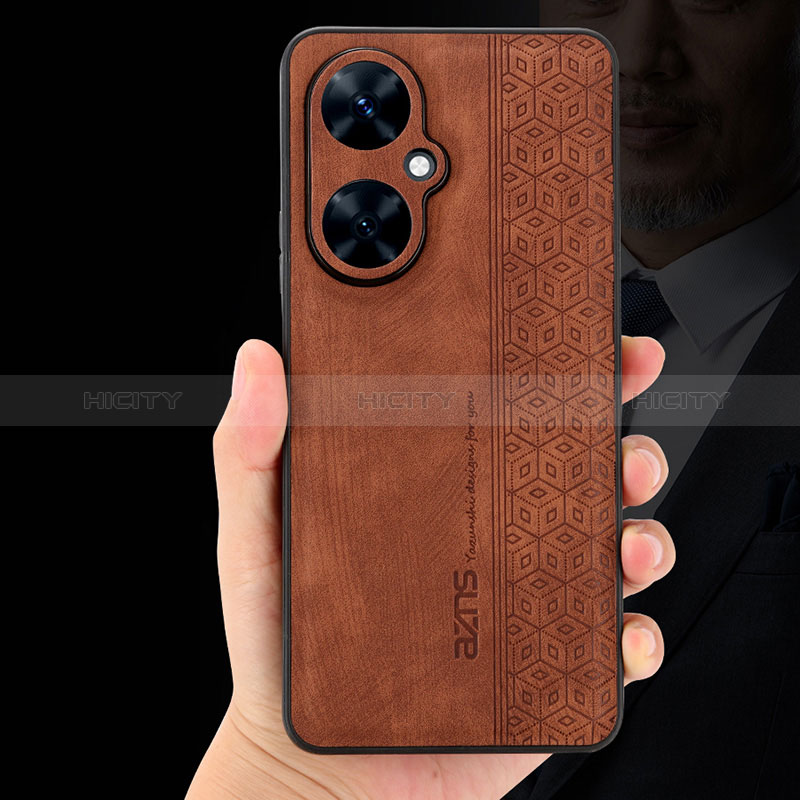 Funda Silicona Goma de Cuero Carcasa YZ1 para Huawei Nova 11i