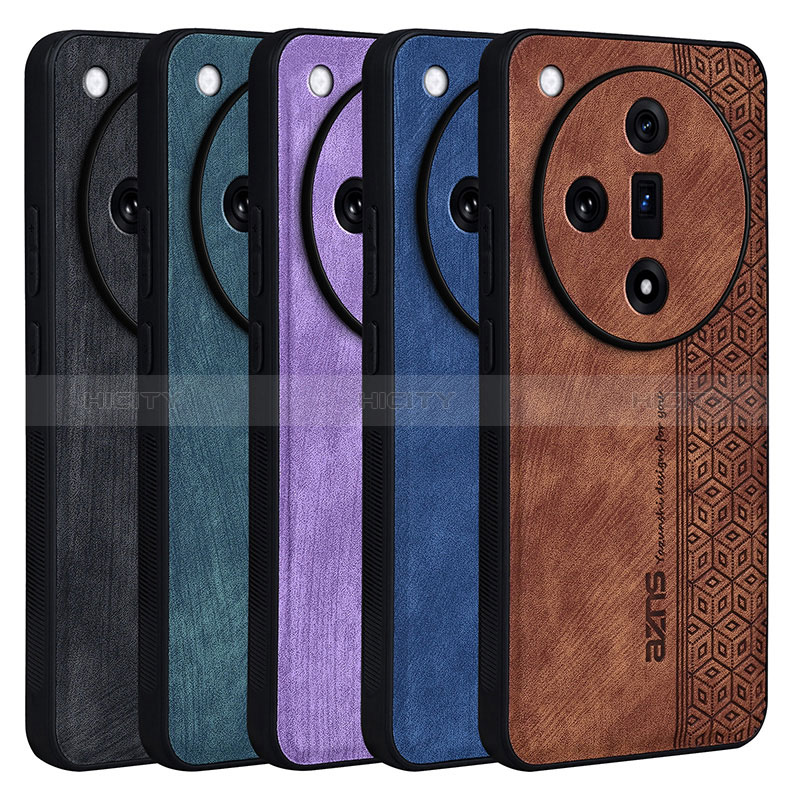 Funda Silicona Goma de Cuero Carcasa YZ1 para Oppo Find X7 5G