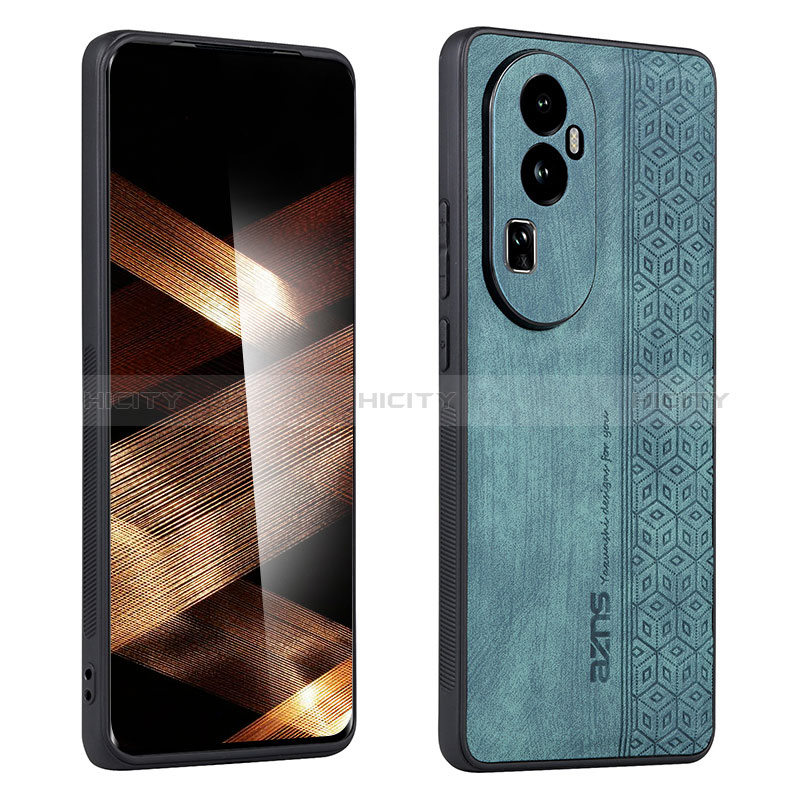 Funda Silicona Goma de Cuero Carcasa YZ1 para Oppo Reno10 Pro+ Plus 5G