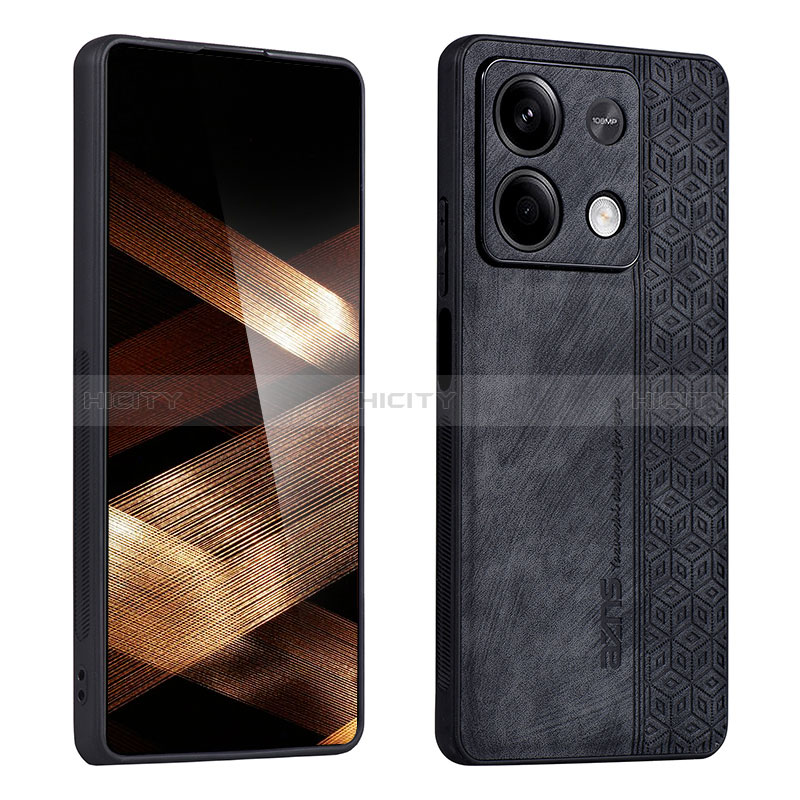 Funda Silicona Goma de Cuero Carcasa YZ1 para Xiaomi Redmi Note 13 5G