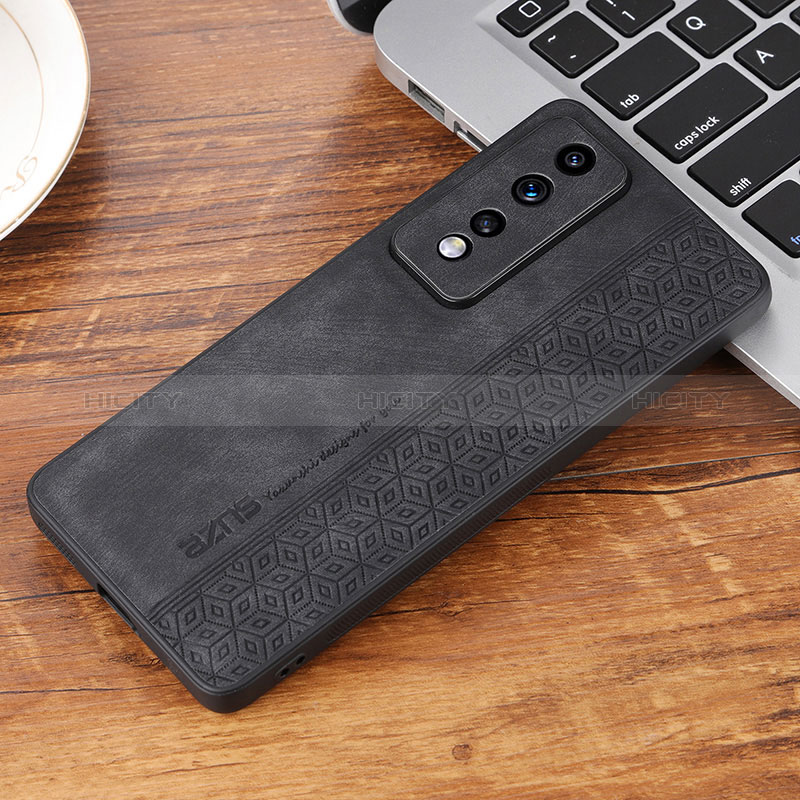 Funda Silicona Goma de Cuero Carcasa YZ2 para Huawei Honor 80 GT 5G Negro