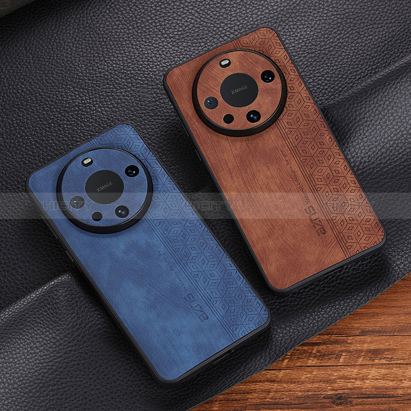 Funda Silicona Goma de Cuero Carcasa YZ2 para Huawei Mate 60 Pro