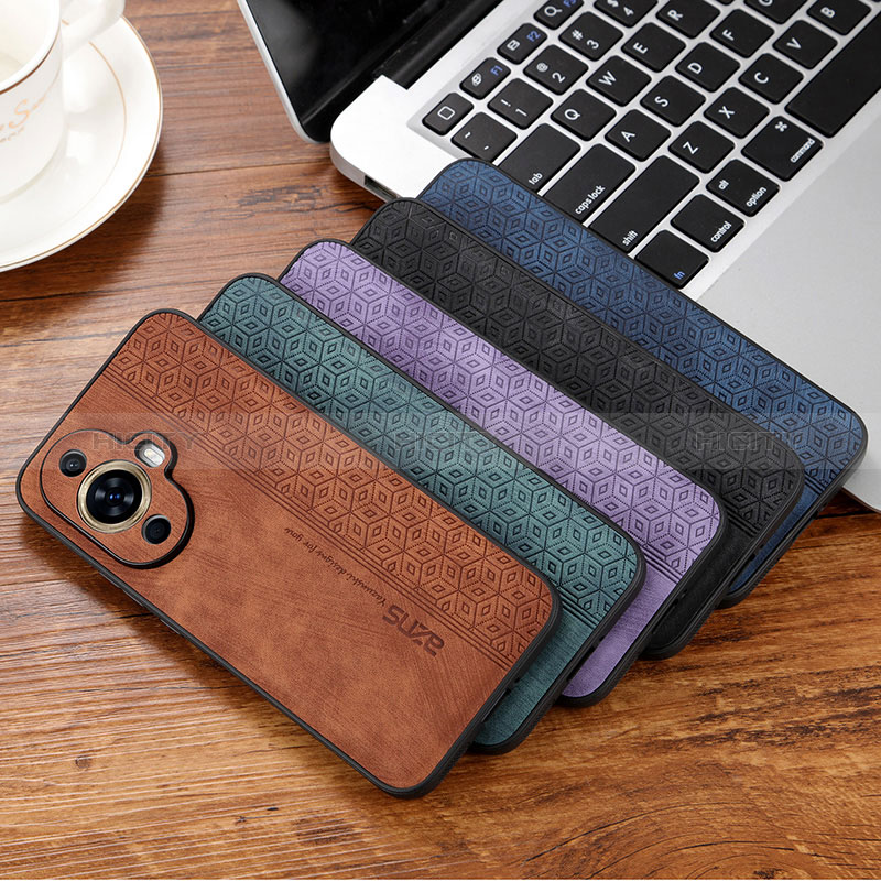 Funda Silicona Goma de Cuero Carcasa YZ2 para Huawei Nova 11 Pro