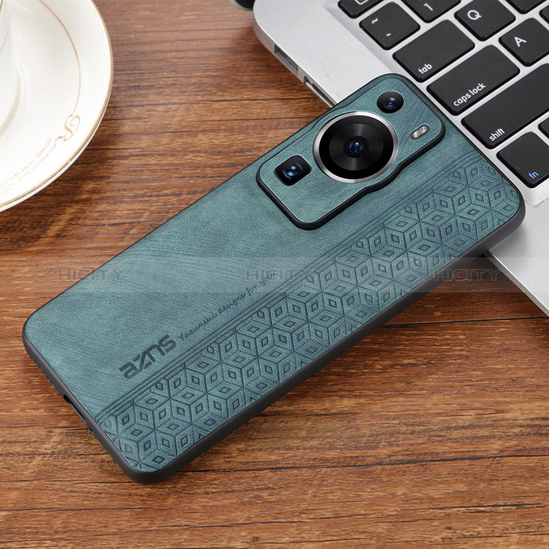 Funda Silicona Goma de Cuero Carcasa YZ2 para Huawei P60 Pro