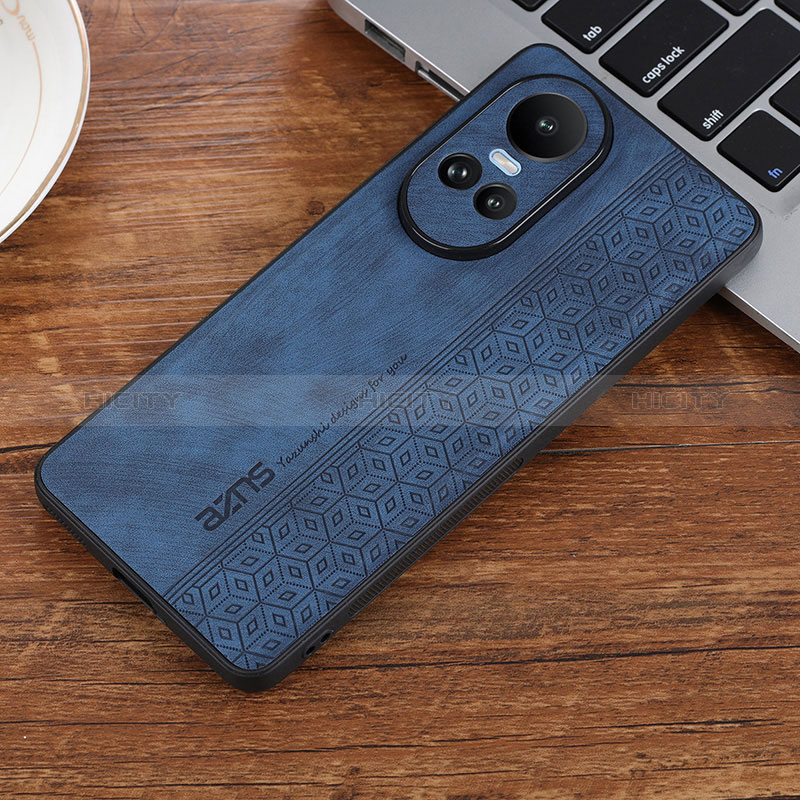 Funda Silicona Goma de Cuero Carcasa YZ2 para Oppo Reno10 5G