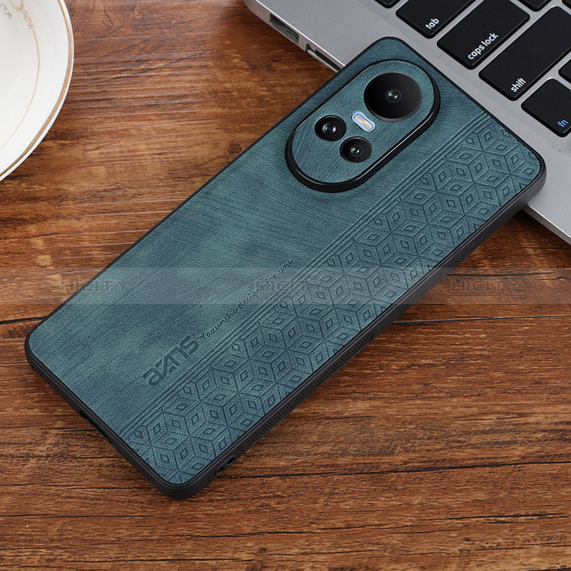 Funda Silicona Goma de Cuero Carcasa YZ2 para Oppo Reno10 5G