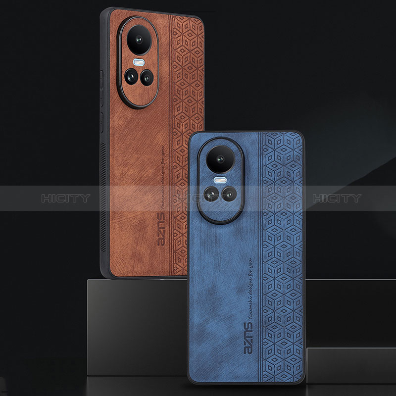 Funda Silicona Goma de Cuero Carcasa YZ2 para Oppo Reno10 Pro 5G