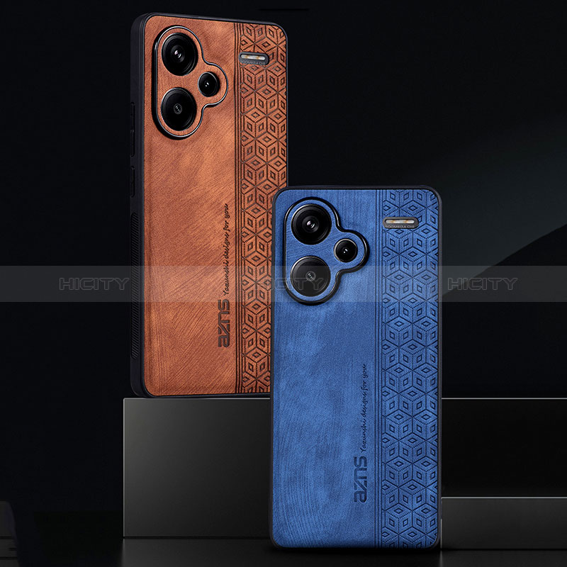 Funda Silicona Goma de Cuero Carcasa YZ2 para Xiaomi Redmi Note 13 Pro+ Plus 5G