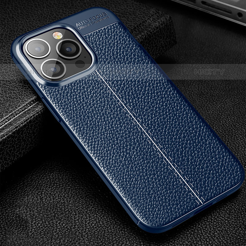 Funda Silicona Goma de Cuero Carcasa Z01 para Apple iPhone 16 Pro