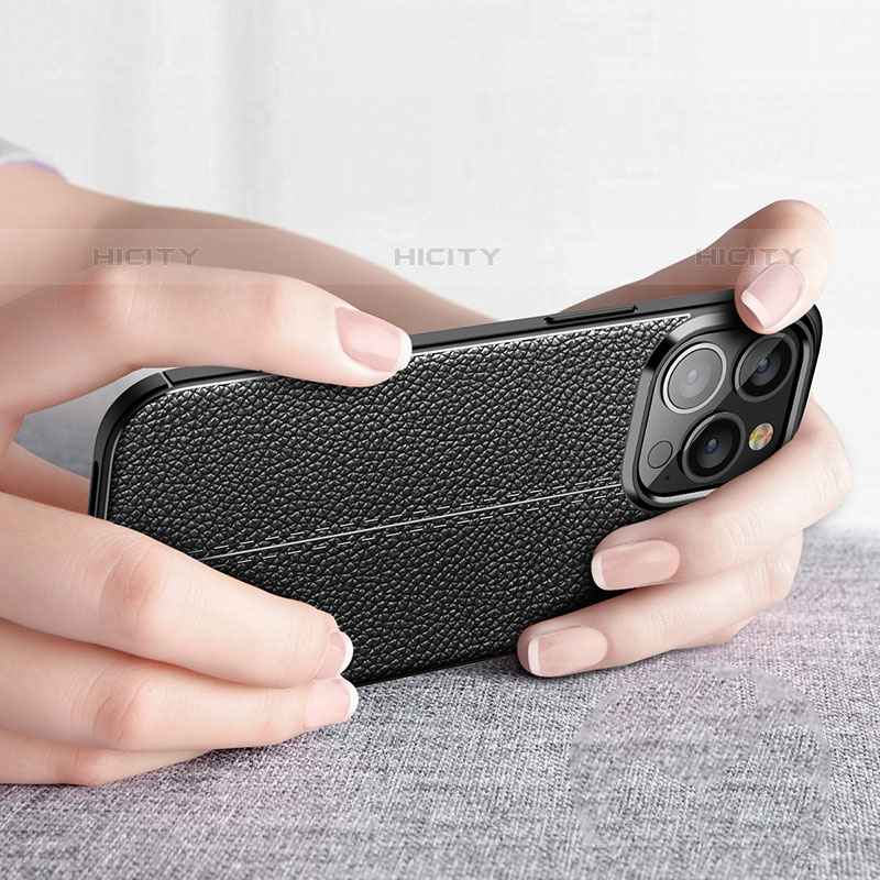 Funda Silicona Goma de Cuero Carcasa Z01 para Apple iPhone 16 Pro